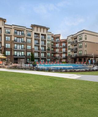 Exterior pool view from coolray fields